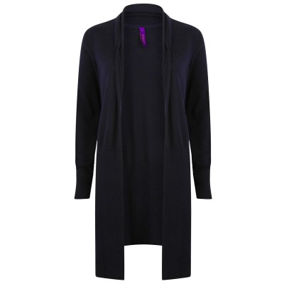 Cardigan lungo aperto da donna