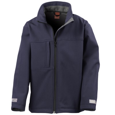 Giacca softshell classica junior a 3 strati