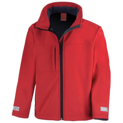 Giacca softshell classica junior a 3 strati