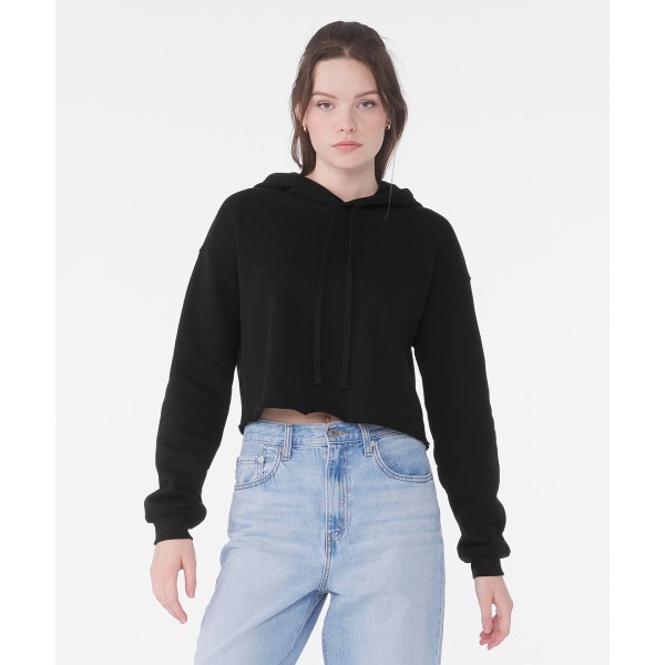 Felpa con cappuccio in pile corto da donna - cod. RWBE220