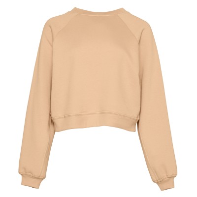 Maglione in pile raglan da donna