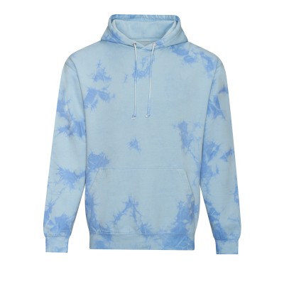 Felpa con cappuccio tie-dye