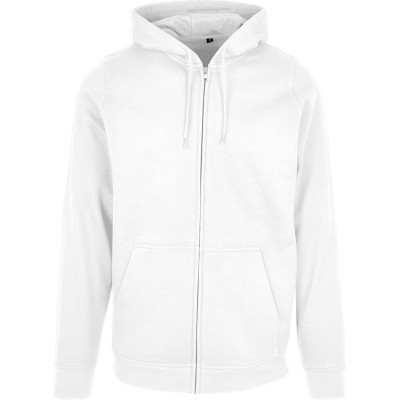 Felpa con cappuccio e zip di base
