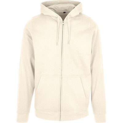 Felpa con cappuccio e zip di base