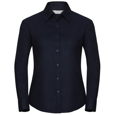 Camicia da donna a maniche lunghe in Oxford easycare Camicia da donna a maniche lunghe in Oxford easycare