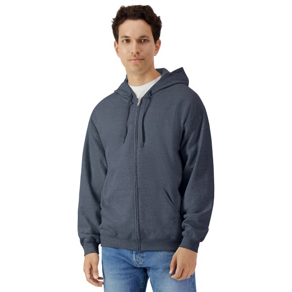 Felpa con cappuccio e cerniera intera per adulti in pile di medio peso Softstyle™ - cod. RWGD068