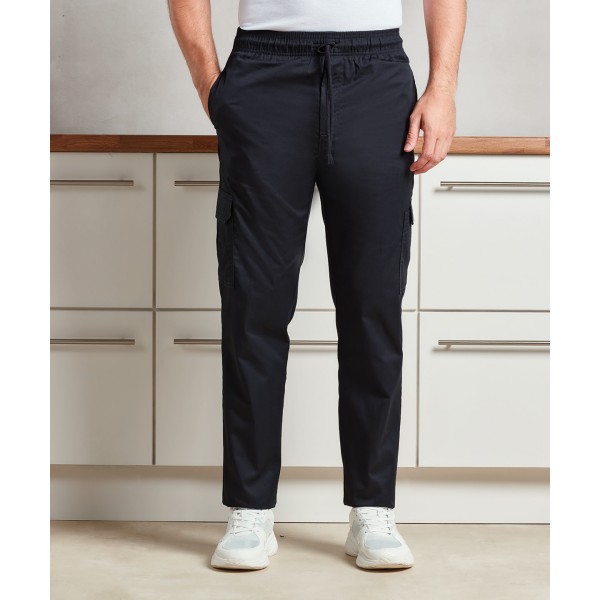 Pantaloni cargo essenziali da chef - cod. RWPR555