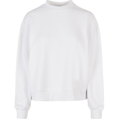 Felpa oversize girocollo da donna