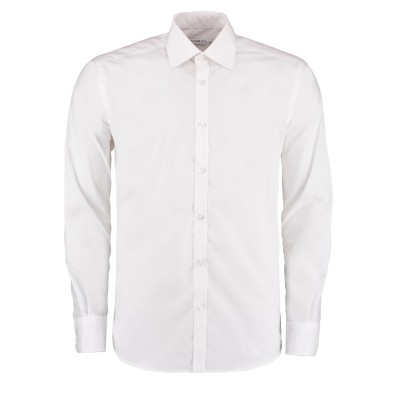 Camicia business a maniche lunghe (vestibilità slim)