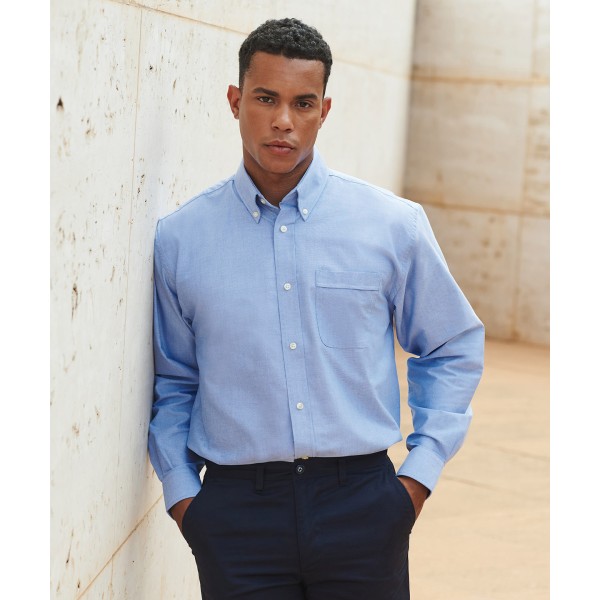 Camicia Oxford classica a maniche lunghe - cod. RWHB510
