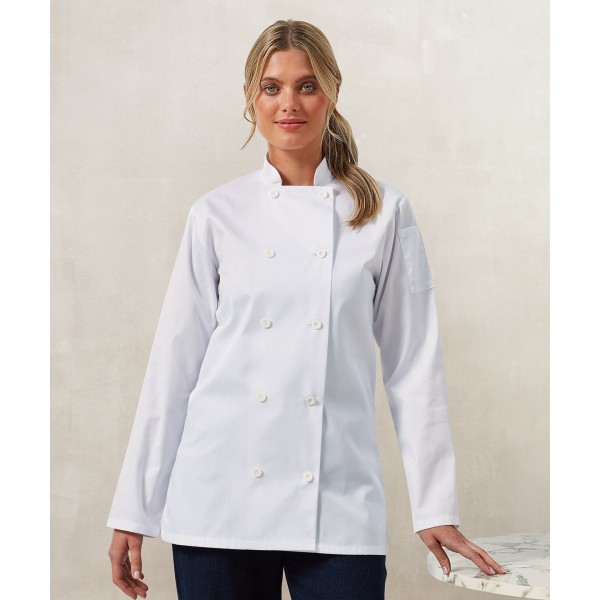 Giacca da cuoco a maniche lunghe da donna - cod. RWPR671