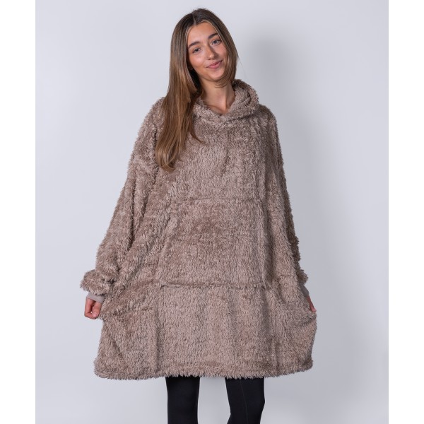 Felpa con cappuccio in tessuto con orsetto The Ribbon - cod. RWRI004