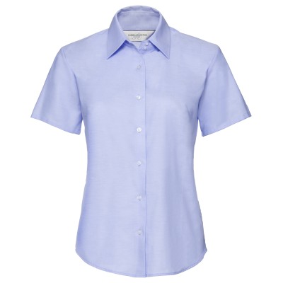 Camicia Oxford a maniche corte da donna