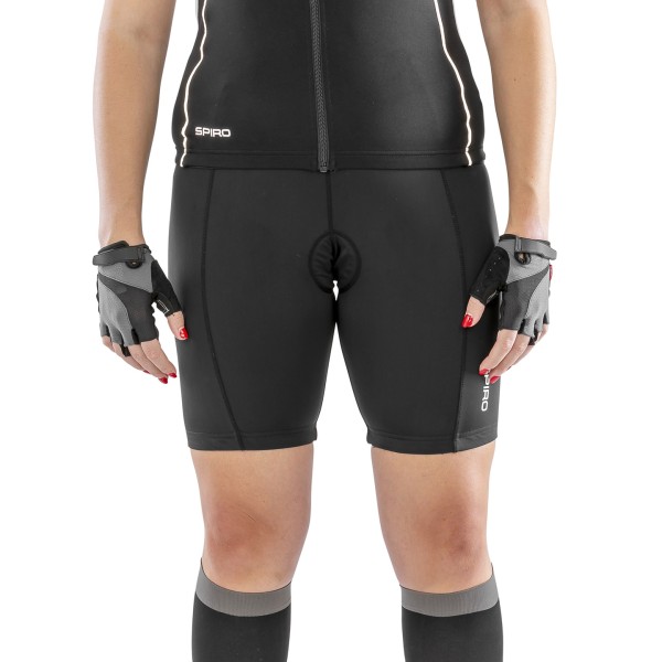 Pantaloncini imbottiti da ciclista da donna - cod. RWS187F