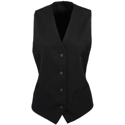 Gilet foderato in poliestere da donna