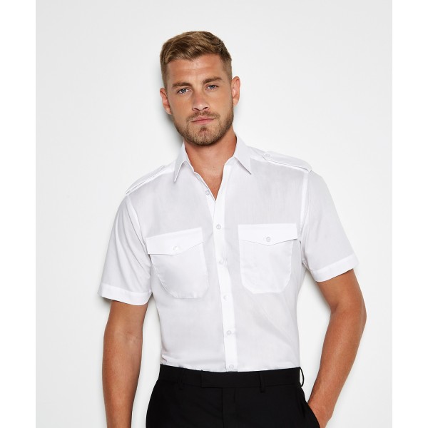 Camicia da pilota a maniche corte (vestibilità su misura) - cod. RWKK133