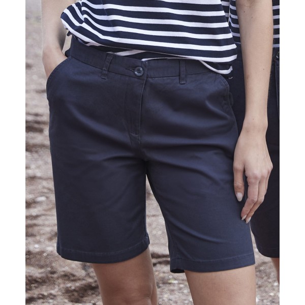 Pantaloncini chino elasticizzati da donna - cod. RWFR606