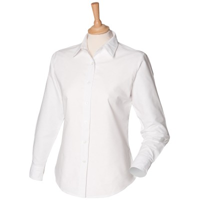 Camicia classica da donna a maniche lunghe in Oxford Camicia classica da donna a maniche lunghe in Oxford