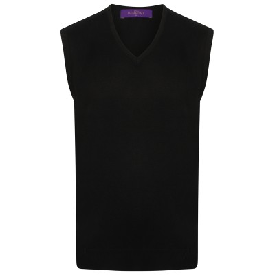 Maglione senza maniche con scollo a V