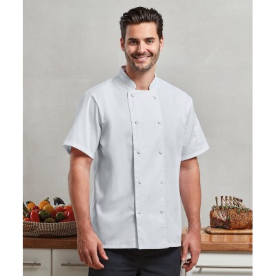 Giacca a maniche corte Chefs Coolchecker® Giacca a maniche corte Chefs Coolchecker®