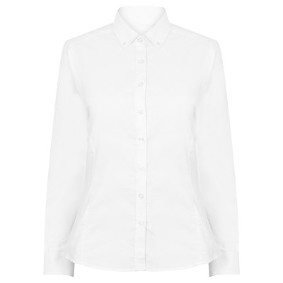Camicia Oxford moderna a maniche lunghe da donna Camicia Oxford moderna a maniche lunghe da donna