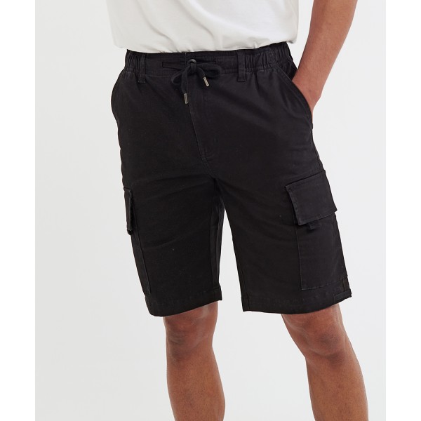 Pantaloncini cargo utility con coulisse da uomo - cod. RWWB903