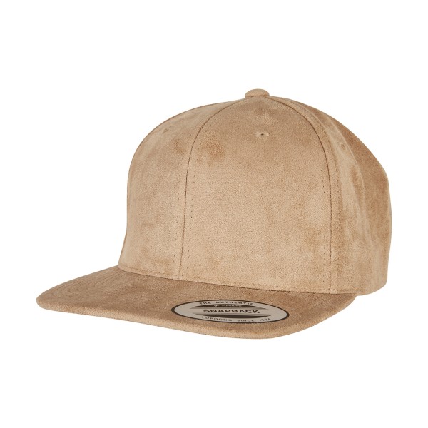 Snapback in similpelle scamosciata (6089SU) - cod. RWYP216