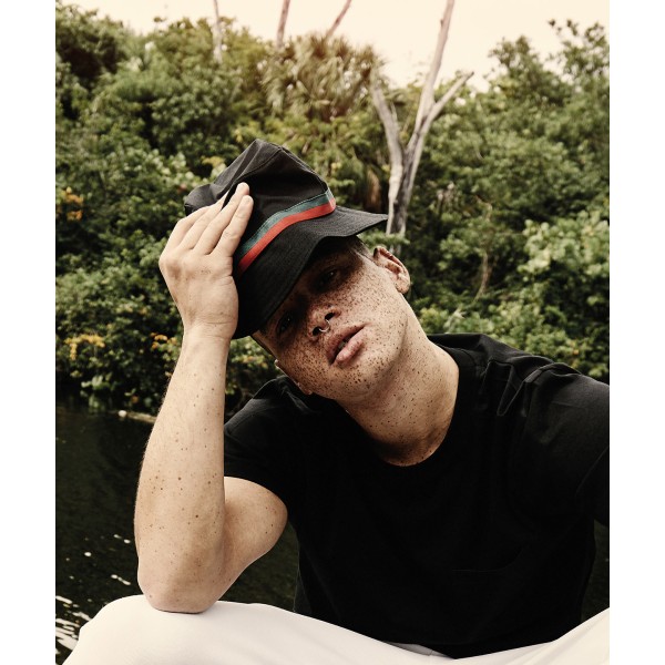 Cappello a secchiello a righe (5003S) - cod. RWYP072