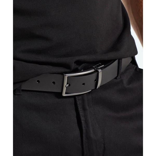 Cintura in pelle bidirezionale da uomo - cod. RWAQ904
