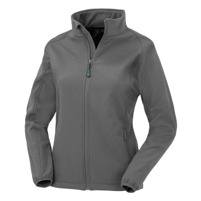 Giacca softshell stampabile a 2 strati riciclata da donna