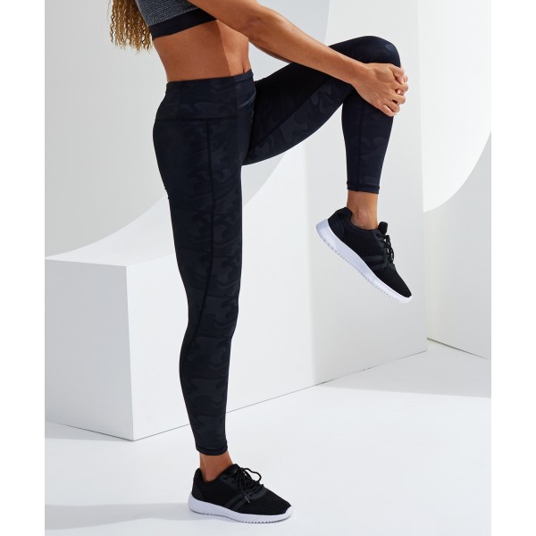 Leggings mimetici TriDri® Performance da donna lunghi fino a metà lunghezza - cod. RWTR038