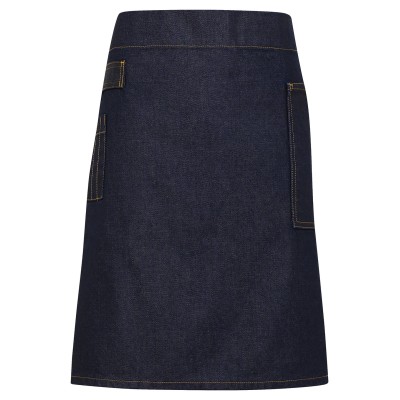 Grembiule in denim effetto cerato Division