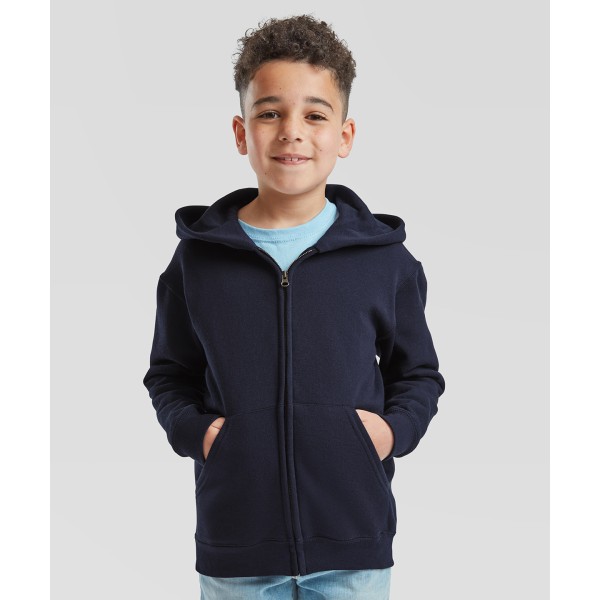 Giacca con cappuccio classica per bambini - cod. RWSS225