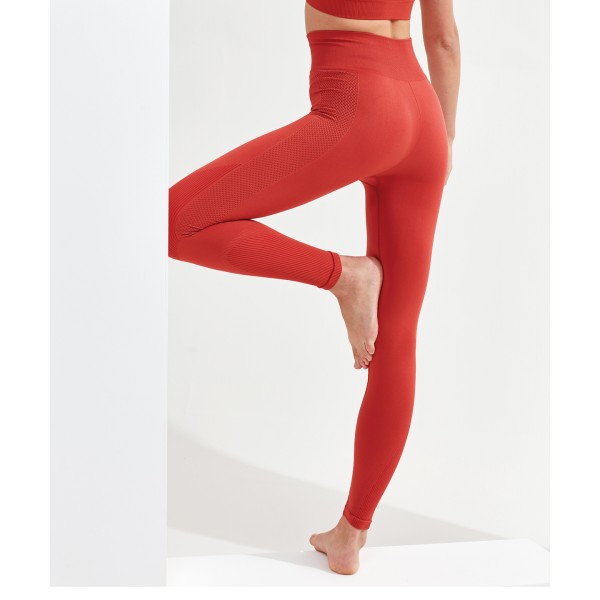 Leggings multi-sport scolpiti TriDri® senza cuciture '3D fit' da donna, tinta unita - cod. RWTR215