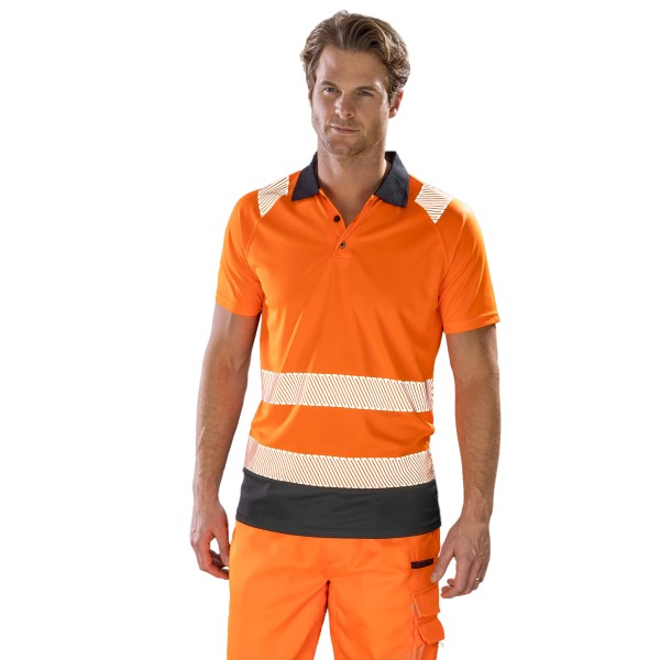 Polo di sicurezza riciclata - cod. RWR501X