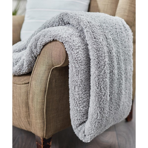 Coperta in tessuto a forma di orsetto con nastro - cod. RWRI010