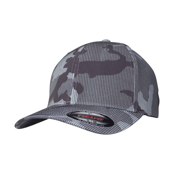 Cappellino Flexfit a righe mimetiche (6277CS) - cod. RWYP104
