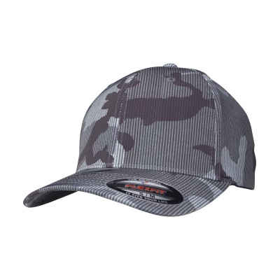 Cappellino Flexfit a righe mimetiche (6277CS)