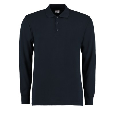 Polo piqué a maniche lunghe (vestibilità classica)