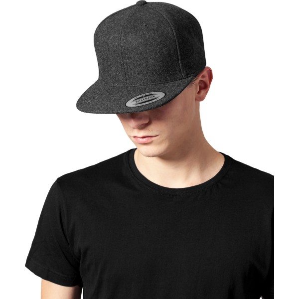 Snapback in lana Melton (6689M) - cod. RWYP132
