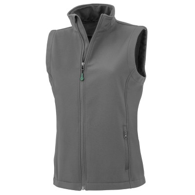 Gilet softshell stampabile riciclato a 2 strati da donna