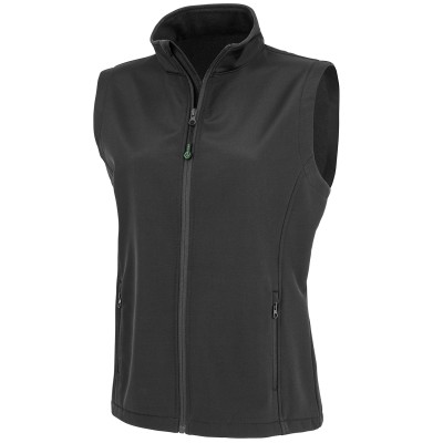 Gilet softshell stampabile riciclato a 2 strati da donna