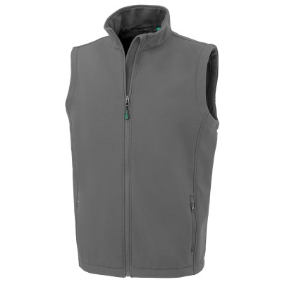 Gilet softshell stampabile riciclato a 2 strati da uomo