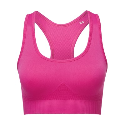 Reggiseno sportivo TriDri® senza cuciture '3D fit', tinta unita