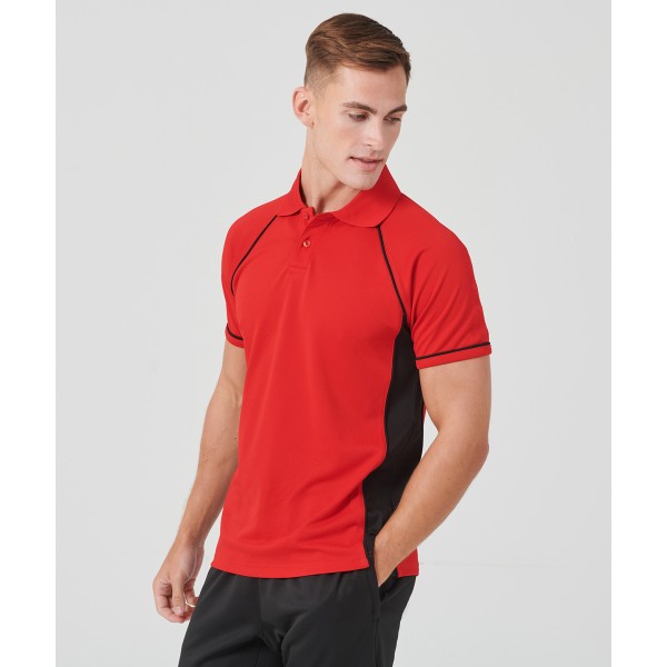 Polo da performance con pannello - cod. RWLV310