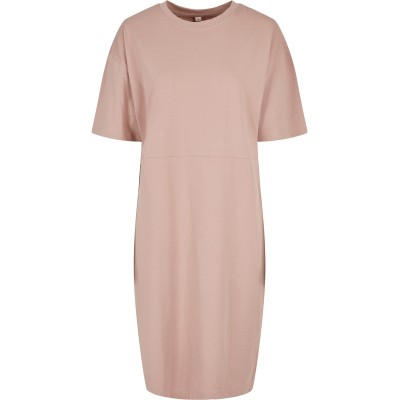 Abito oversize organico con spacchi da donna Abito oversize organico con spacchi da donna