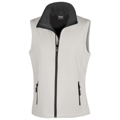 Gilet softshell stampabile da donna