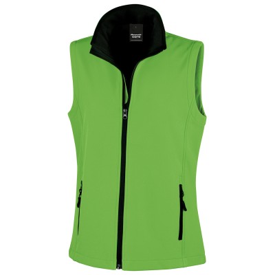 Gilet softshell stampabile da donna