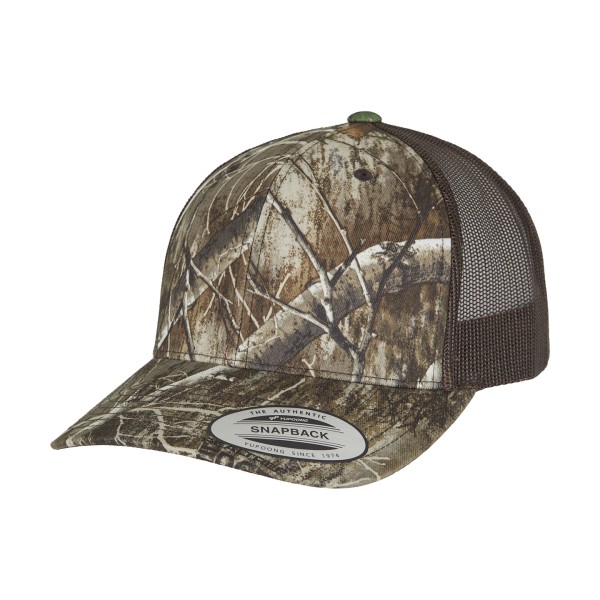 Cappellino da camionista retrò mimetico RealTree di YP Classics® (6606RC) - cod. RWYP259