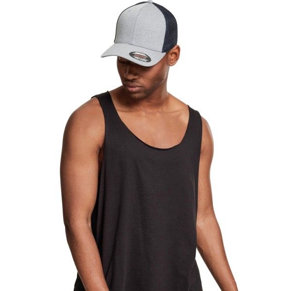 Maglia mélange Flexfit (6311) - cod. RWYP043